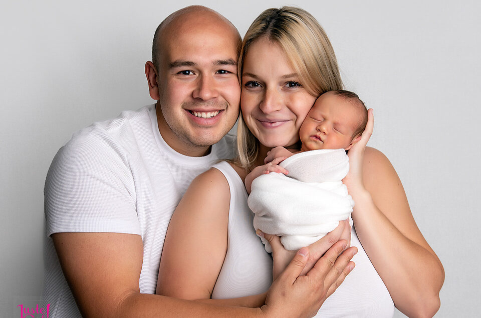 photo famille avec bebe