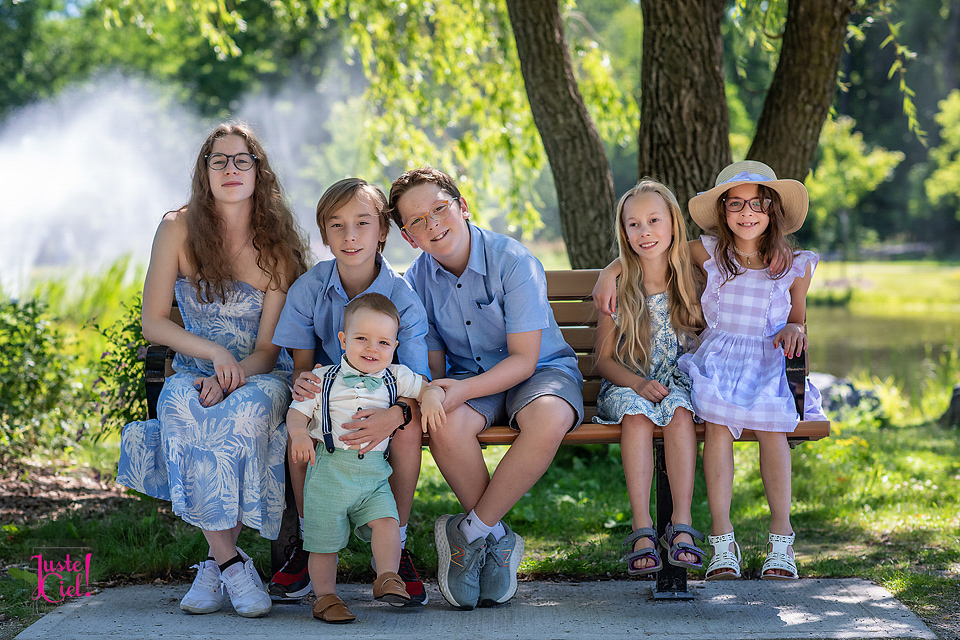 photos de famille, famille élargie